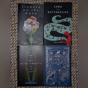 Modern Poetry Book Lot Nikita Gill Andrea Gibson Billy Chapata